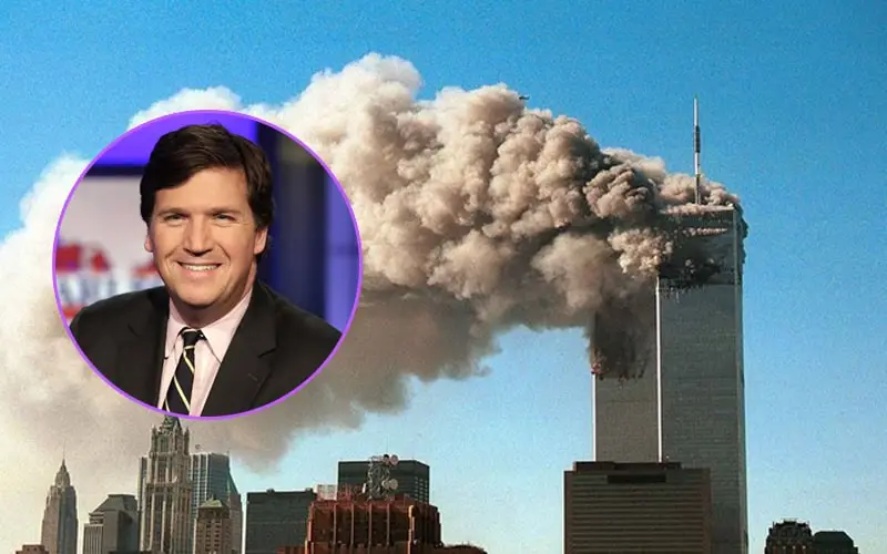 9/11 স্মৃতির জন্য নিউ ইয়র্কের ওয়াল স্ট্রিটের টাওয়ার ধোঁয়া ও ক্ষতিগ্রস্ত ভবন. Channel i News - চ্যানেল আই নিউজ