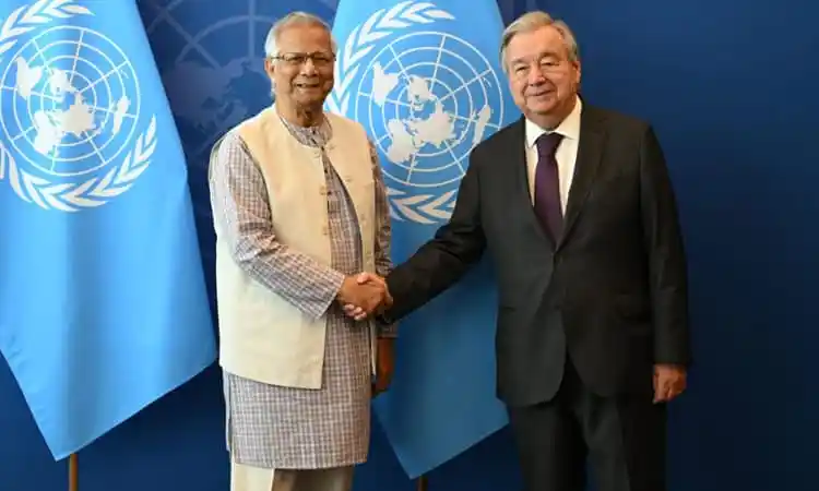 বাংলাদেশের প্রতিনিধি ও জাতিসংঘ মহাসচিবের সাক্ষাৎ. Channel i News - চ্যানেল আই নিউজ