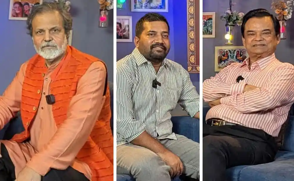 দুই গুণী শিল্পী ও একজন অতিথি সাক্ষাৎকারে অংশগ্রহণ করছেন. Channel i News - চ্যানেল আই নিউজ