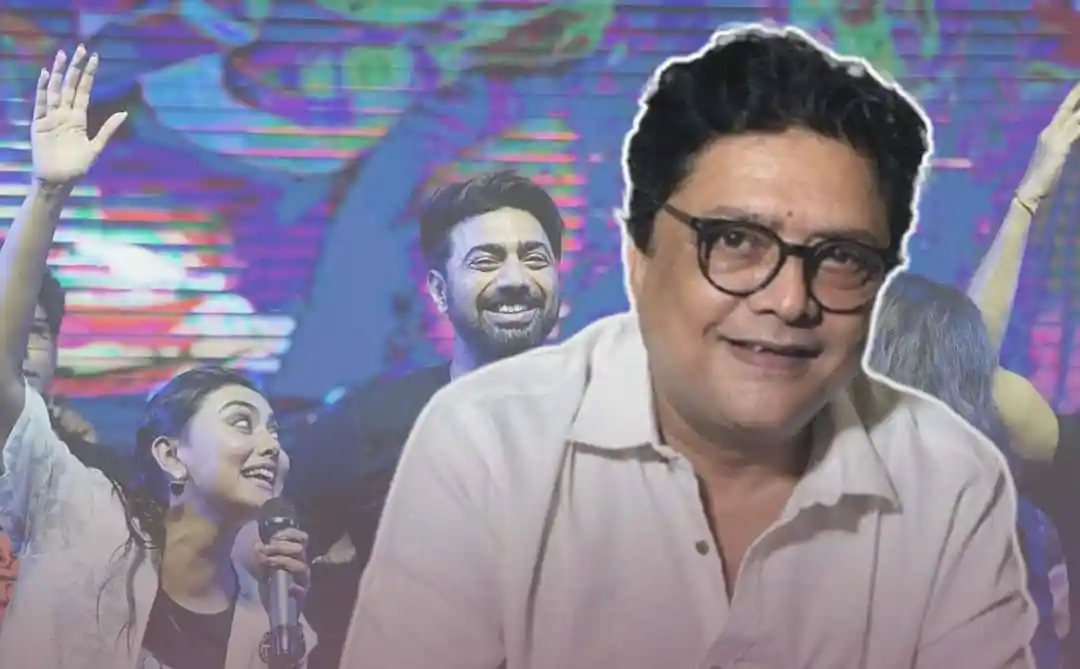 দেবের সিনেমা প্রচারে অংশগ্রহণকারী অভিনেতা ও অভিনেত্রীরা. Channel i News - চ্যানেল আই নিউজ