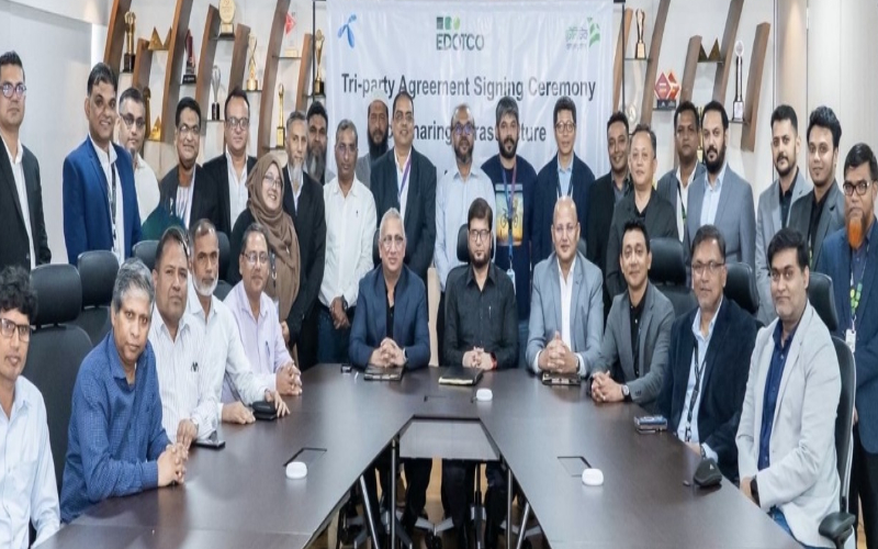 গ্রামীণফোন ও টেলিটকের মধ্যে চুক্তি স্বাক্ষর অনুষ্ঠান. Channel i News - চ্যানেল আই নিউজ