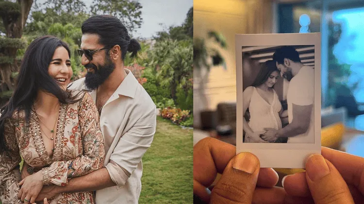 ভিকি ও ক্যাটরিনা অন্তঃসত্ত্বা অবস্থায় একসঙ্গে হাসছেন. Channel i News - চ্যানেল আই নিউজ
