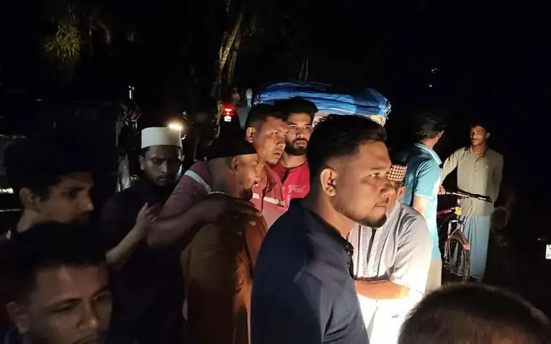 Laxmipur murder victim found with bound hands and feet at night. Channel i News - চ্যানেল আই নিউজ