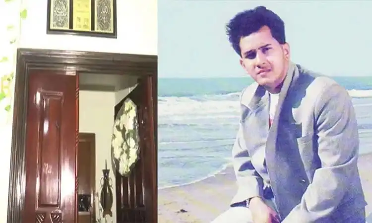 সালমান শাহ'র ফ্ল্যাটের দরজা ও সমুদ্রের দৃশ্যের ছবি. Channel i News - চ্যানেল আই নিউজ