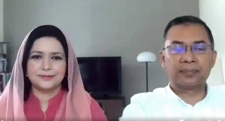 বিএনপি নেত্রী ও তারেক রহমানের সঙ্গে সাক্ষাৎকারের ছবি. Channel i News - চ্যানেল আই নিউজ