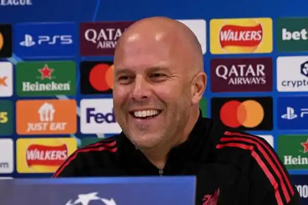 Liverpool coach Jürgen Klopp smiling at a press conference. Channel i News - চ্যানেল আই নিউজ