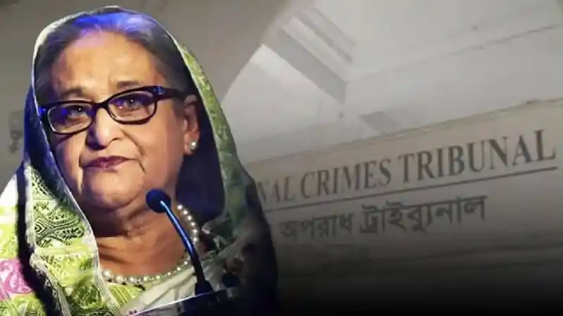শেখ হাসিনা মানবতাবিরোধী অপরাধের মামলার রায় শুনছেন. Channel i News - চ্যানেল আই নিউজ