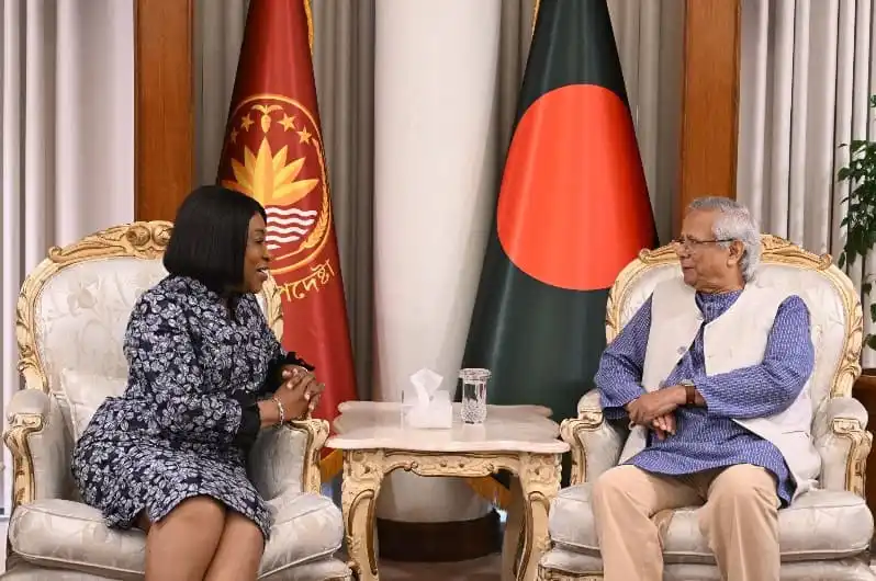 বাংলাদেশ ও বাংলাদেশের প্রতিনিধির সাথে বাংলাদেশের প্রধান উপদেষ্টার সাক্ষাৎ. Channel i News - চ্যানেল আই নিউজ