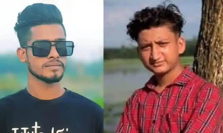 দুজন যুবক, একজন সানগ্লাস পরা, অন্যজন গাছে পাশে দাঁড়ানো. Channel i News - চ্যানেল আই নিউজ