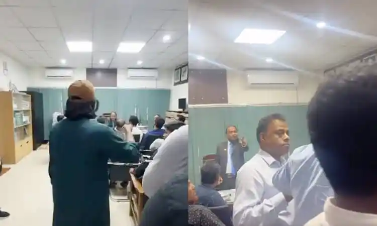 রেজিস্ট্রার ও জিএস এর বাগবিতণ্ডার নেপথ্যে আলোচনা চলছে।. Channel i News - চ্যানেল আই নিউজ