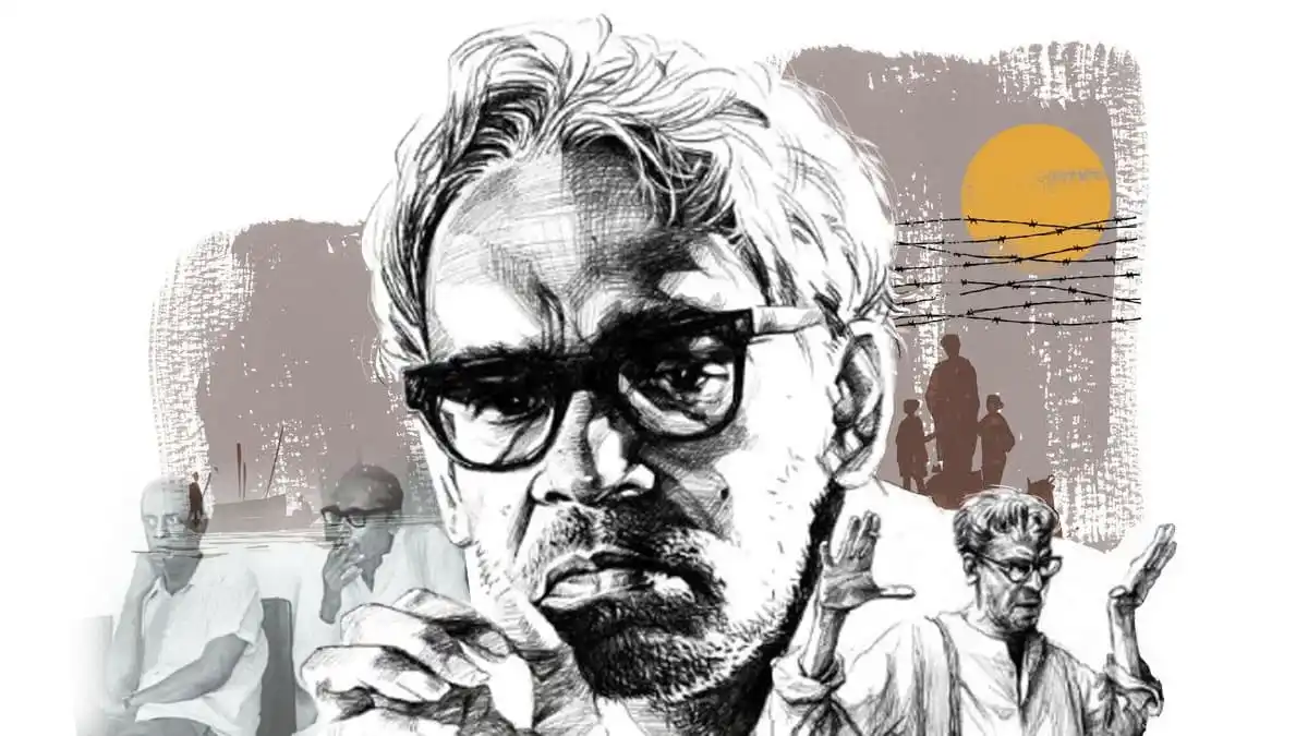 প্রতিদ্বন্দ্বী চলচ্চিত্র নির্মাতা সত্যজিৎ ও ঋত্বিকের ছবি. Channel i News - চ্যানেল আই নিউজ