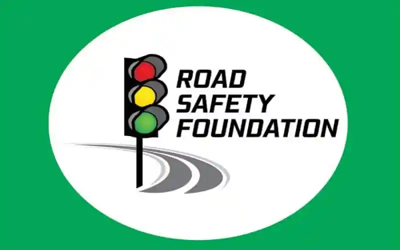 Road Safety Foundation logo with traffic light and road graphic. Channel i News - চ্যানেল আই নিউজ