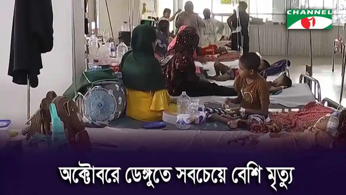 ডেঙ্গু জ্বরের প্রকোপে হাসপাতালে রোগীদের ভিড়, চিকিৎসা কার্যক্রম চলমান. Channel i News - চ্যানেল আই নিউজ