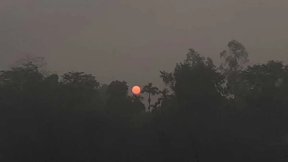 আবহাওয়ার পরিবর্তন, সূর্য্যোদয় বা সূর্য্যাস্তের দৃশ্য. Channel i News - চ্যানেল আই নিউজ