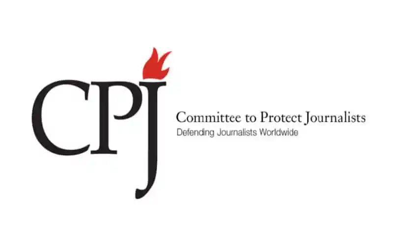 CPI logo with flame symbol and 'Committee to Protect Journalists' text. Channel i News - চ্যানেল আই নিউজ