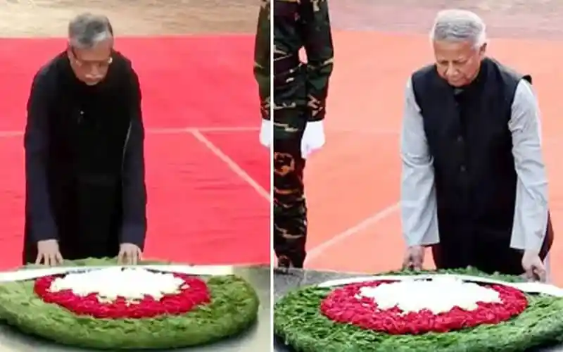 রাষ্ট্রপতি ও প্রধান উপদেষ্টা শহীদ বুদ্ধিজীবীদের স্মরণে ফুলেল শ্রদ্ধা নিবেদন. Channel i News - চ্যানেল আই নিউজ