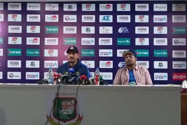 সাকিবের মতো খেলোয়াড়কে সবাই পেতে চায়, সংবাদ সম্মেলনে দুই ক্রিকেটার. Channel i News - চ্যানেল আই নিউজ