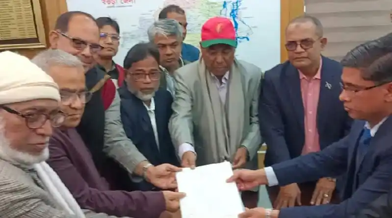 তারেক রহমানের পক্ষে মনোনয়নপত্র উত্তোলন অনুষ্ঠানে নেতৃবৃন্দ. Channel i News - চ্যানেল আই নিউজ