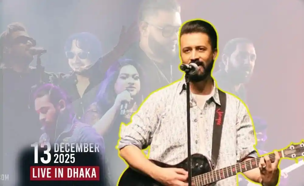 আতিফ আসলামের কনসার্টের ছবি, ঢাকায় অনুষ্ঠিত, লাইভ পারফরম্যান্স. Channel i News - চ্যানেল আই নিউজ