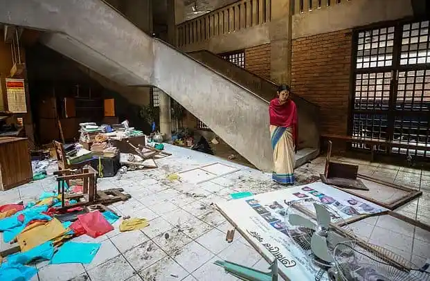 ছায়ানটের হামলার পর ধ্বংসস্তূপ ও ক্ষতিগ্রস্ত স্থান. Channel i News - চ্যানেল আই নিউজ