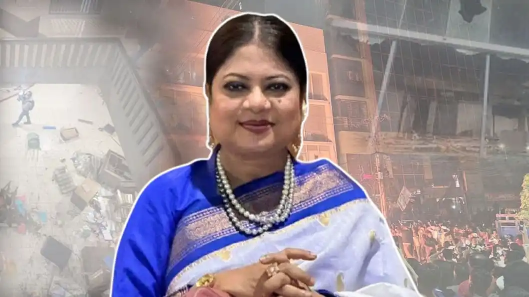 প্রধান অতিথি এক অনুষ্ঠানে বক্তৃতা দিচ্ছেন. Channel i News - চ্যানেল আই নিউজ