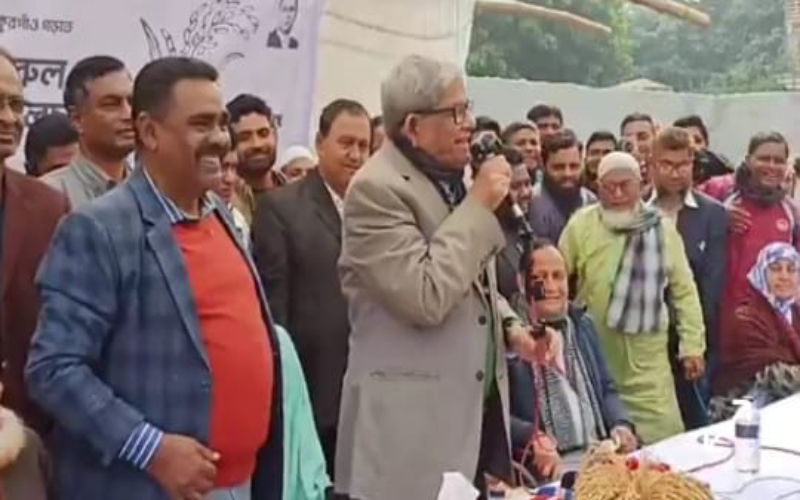 হিন্দু-মুসলমানকে ভাগ করলে দেশ এগোবে না: মির্জা ফখরুল
