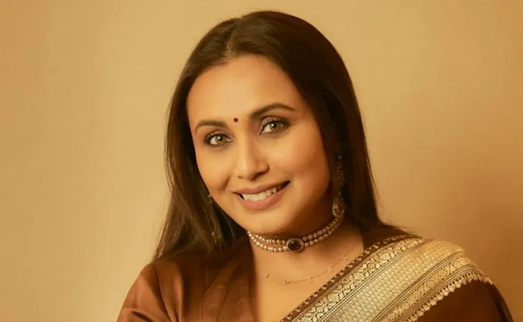 ‘বন্দে মাতরম’ সম্মাননা পেলেন রানী মুখার্জী
