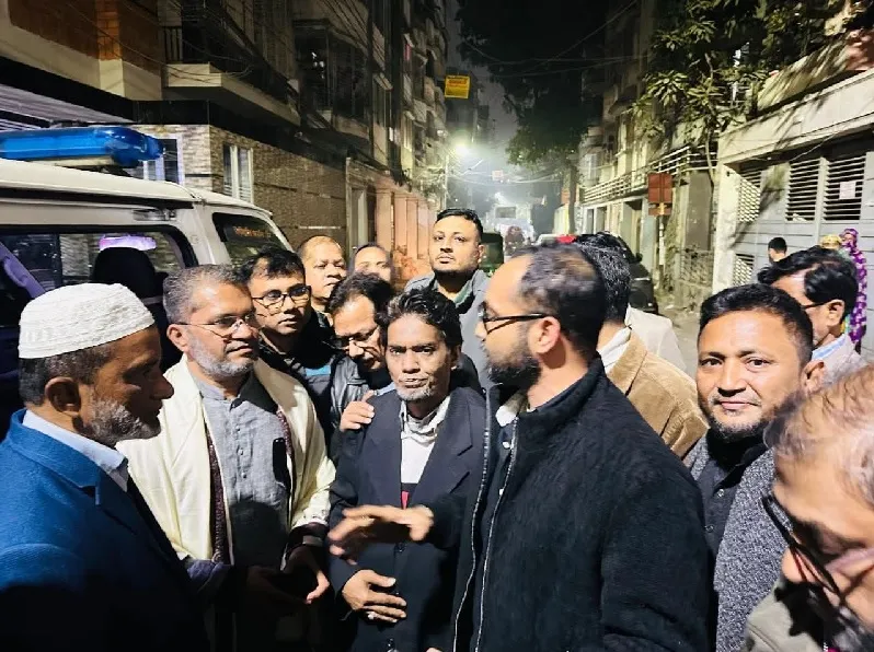 খালেদা জিয়ার জানাজায় এসে মৃত্যুবরণকারী নিরবের বাড়িতে বিএনপি নেতৃবৃন্দ
