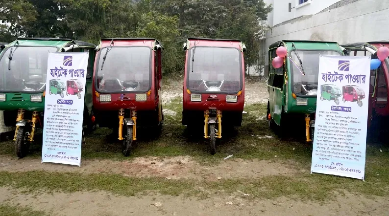 বুয়েট উদ্ভাবিত ই-রিকশার পরীক্ষামূলক চলাচল শুরু