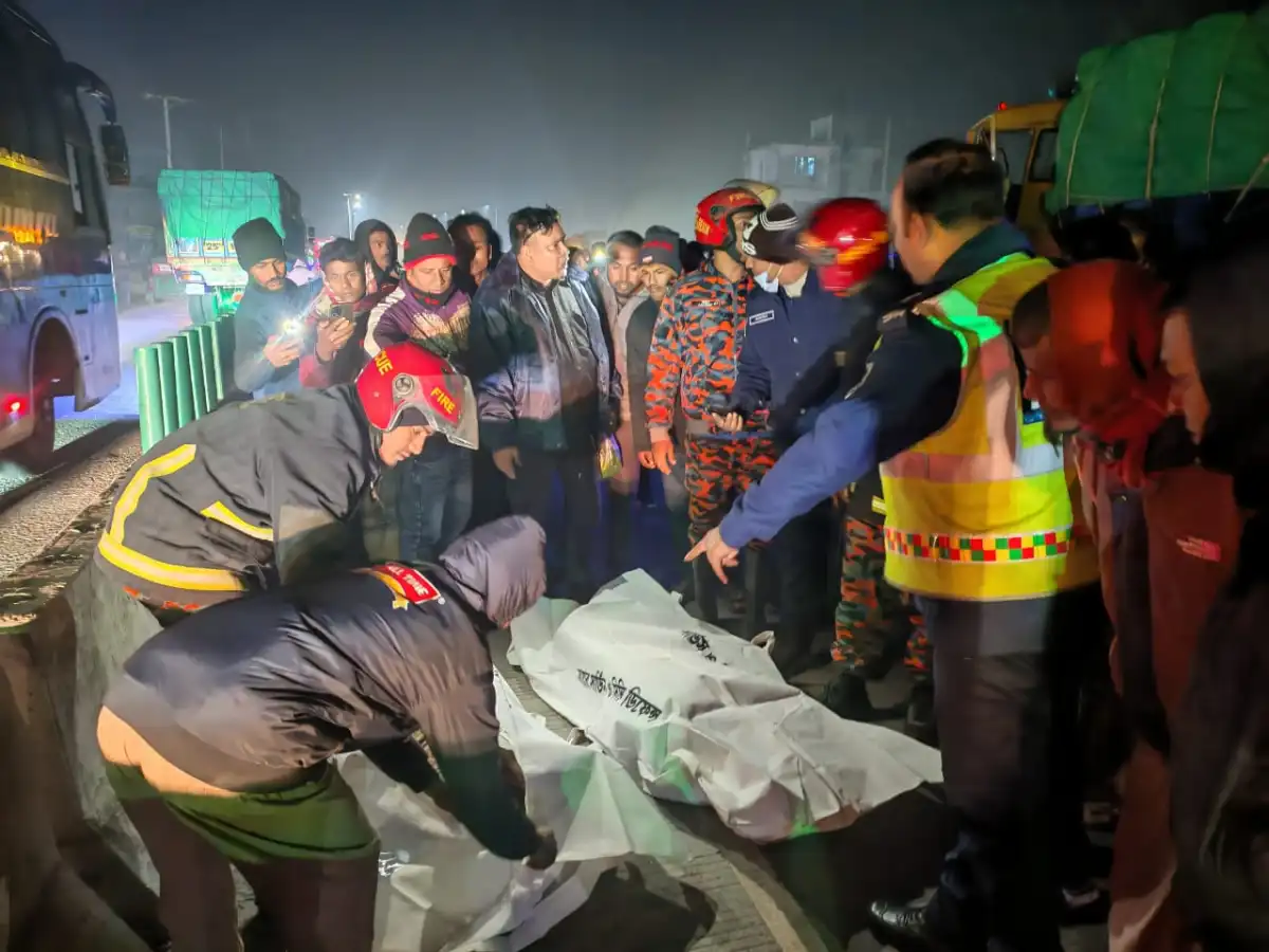 গাইবান্ধায় ট্রাকের ধাক্কায় দুই মোটরসাইকেল আরোহীর মৃত্যু