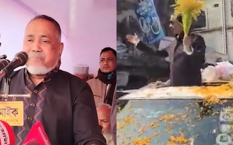 কুমিল্লায় নির্বাচনী প্রচারে বিএনপির ড. মোশাররফ ও জামায়াতের ড. তাহের