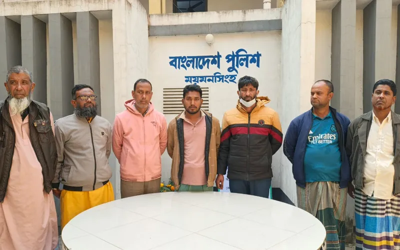 ময়মনসিংহে আসামি ছিনিয়ে নেওয়ার ঘটনায় গ্রেফতার ৭