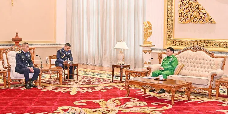 থাইল্যান্ডের সঙ্গে যোগাযোগ রাখছে মিয়ানমারের জান্তা প্রধান