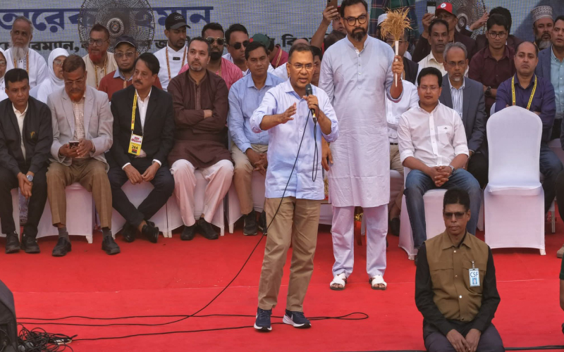 দেশ পুনর্গঠনই আমাদের লক্ষ্য: তারেক রহমান