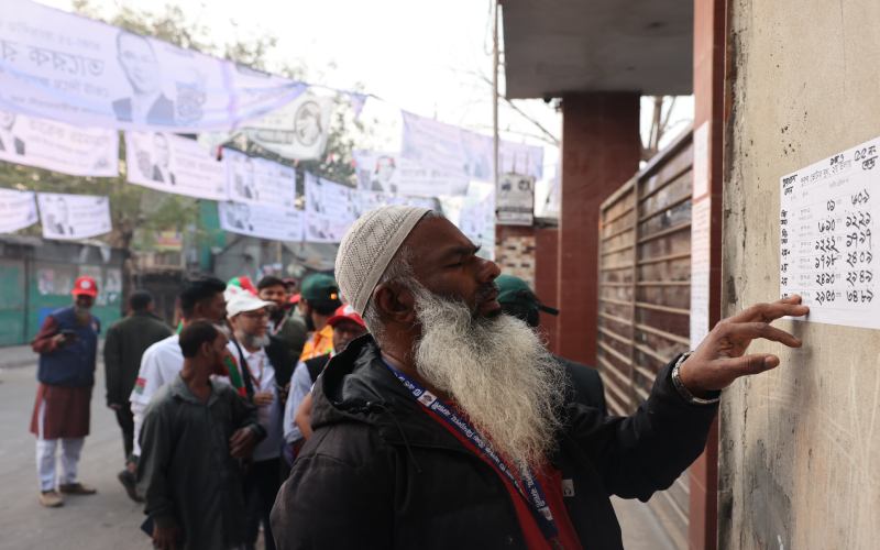 সারাদেশে শান্তিপূর্ণভাবে ভোটগ্রহণ চলছে