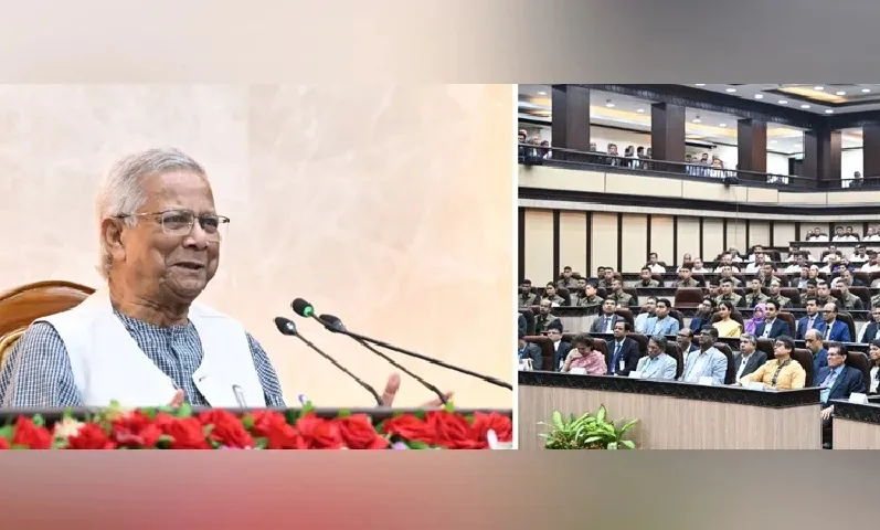 কর্মকর্তা ও কর্মচারীদের উদ্দেশ্যে প্রধান উপদেষ্টার বিদায়ী ভাষণ