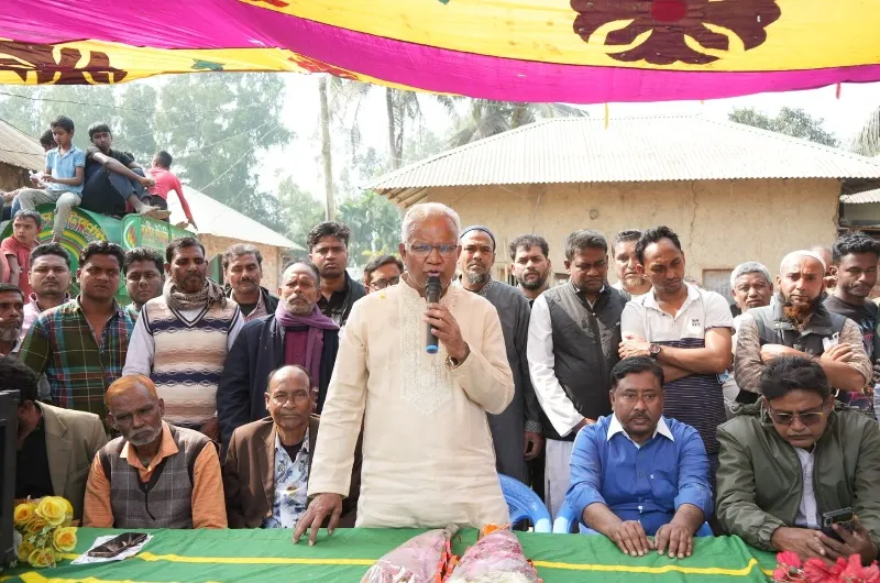 দিনাজপুর-৬ আসনে ডা. এ জেড এম জাহিদ হোসেনের গণসংযোগ ও পথসভা