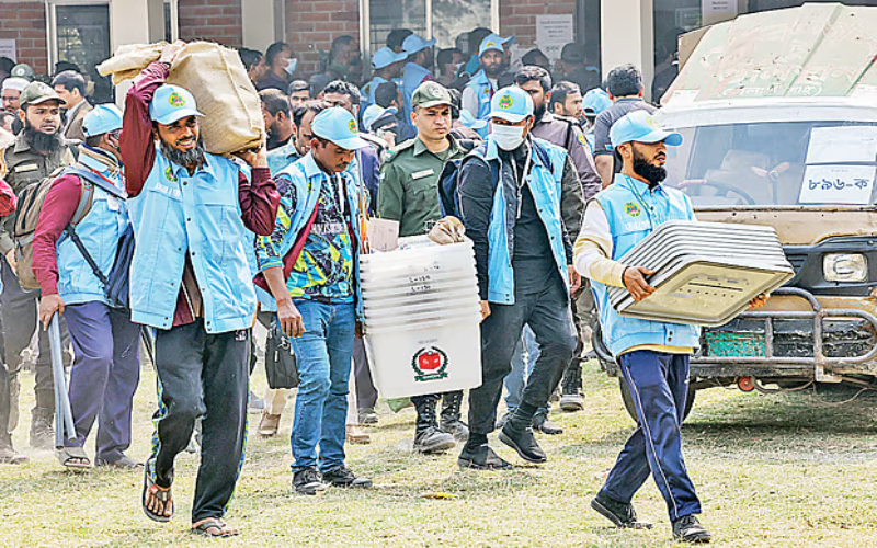নির্বাচিত সরকার গঠনে প্রতীক্ষার ভোট আজ