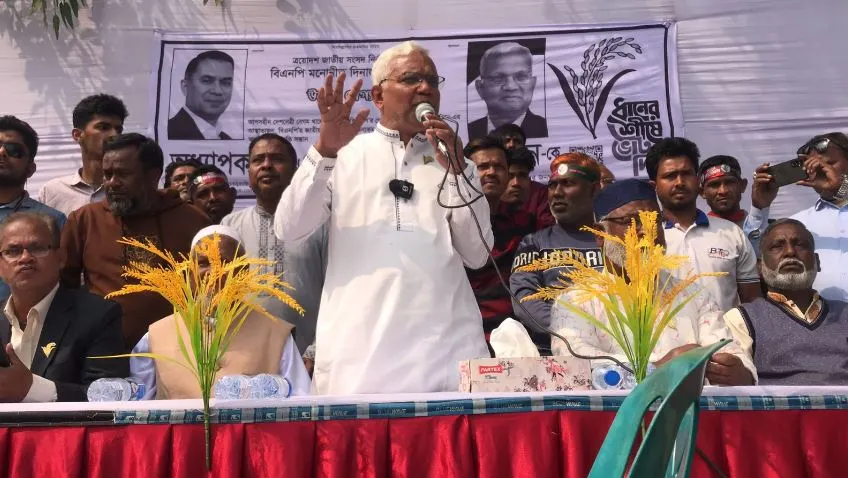 ‘বিএনপি ক্ষমতায় গেলে কাউকেই সন্ত্রাসী, চাঁদাবাজি ও দুর্নীতি করতে দেওয়া হবে না’