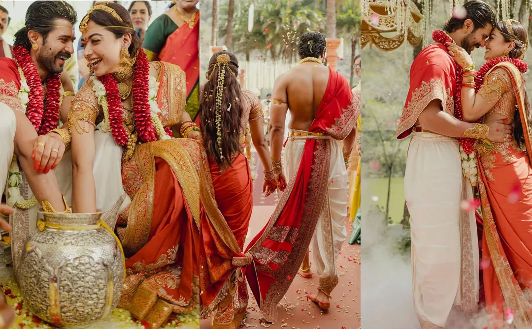 কোন রীতিতে বিয়ে করলেন রাশমিকা-বিজয়?