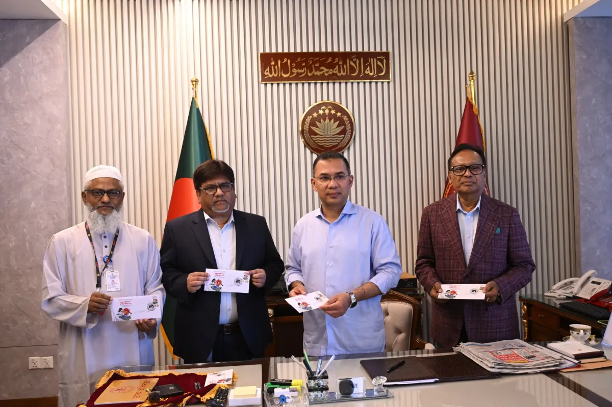 স্বাধীনতা দিবসে স্মারক ডাকটিকিট উন্মোচন করলেন প্রধানমন্ত্রী
