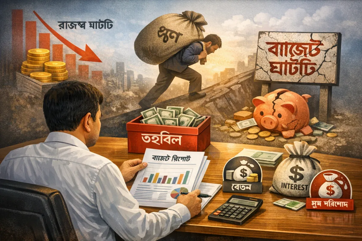 সরকারি ব্যয়ের বেশির ভাগ খরচ বেতন-ভর্তুকি ও ঋণের সুদ পরিশোধে