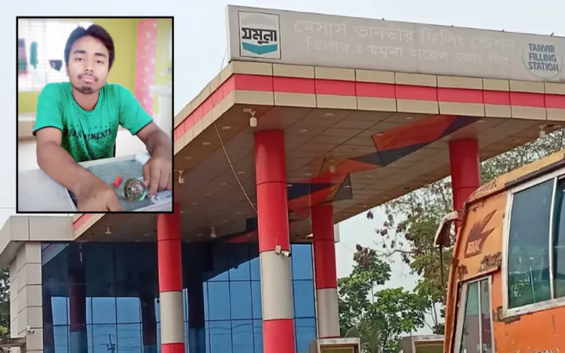 তেল না পেয়ে ক্ষোভ, নড়াইলে ট্রাকচাপায় ফিলিং স্টেশন ম্যানেজারকে হত্যা