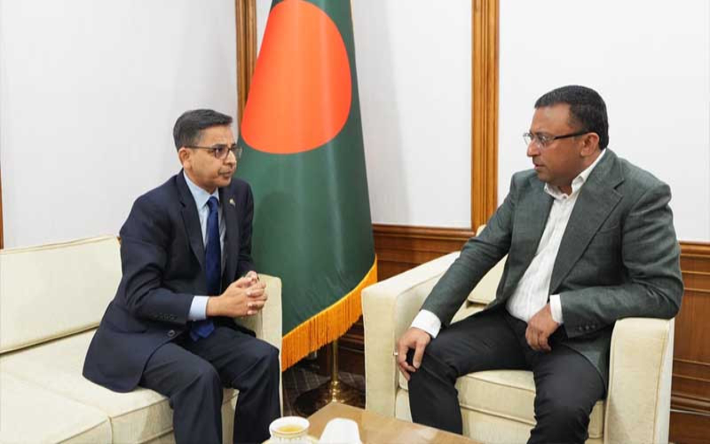 প্রধানমন্ত্রীর পররাষ্ট্র উপদেষ্টার সঙ্গে ভারতীয় হাইকমিশনারের সাক্ষাত