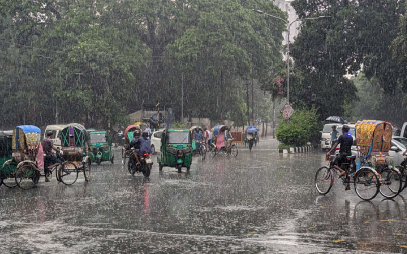 ঢাকা ও আশপাশে বজ্রসহ বৃষ্টির সম্ভাবনা