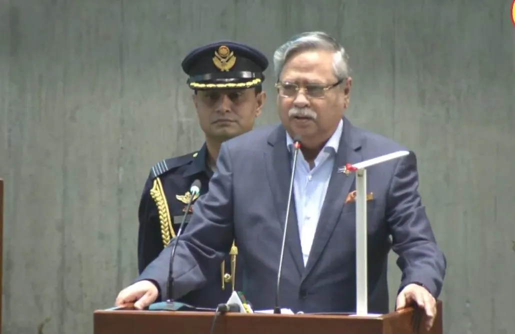 রাষ্ট্রপতির ভাষণে জুলাই–আগস্টের গণঅভ্যুত্থান ও অর্থনৈতিক সংস্কারের ওপর জোর