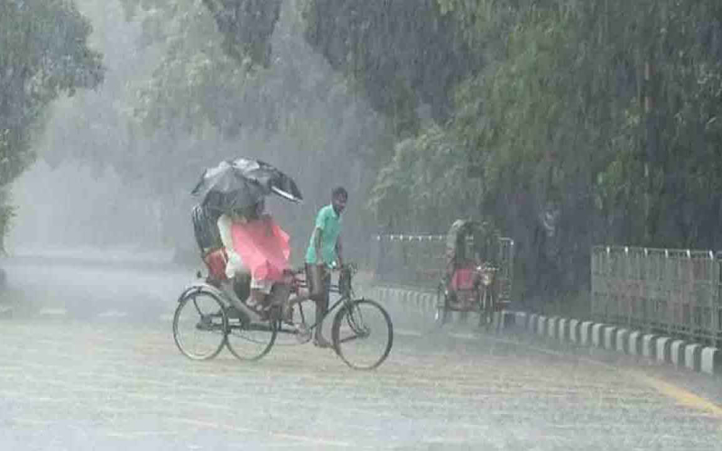 ঢাকা ও আশেপাশে বজ্রসহ বৃষ্টির সম্ভাবনা, ঝোড়ো হাওয়ার সতর্কতা