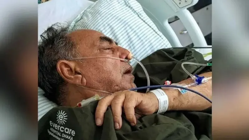 এয়ার অ্যাম্বুলেন্সে সিঙ্গাপুর নেওয়া হচ্ছে মির্জা আব্বাসকে