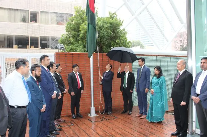 টোকিওতে যথাযোগ্য মর্যাদায় স্বাধীনতা ও জাতীয় দিবস উদযাপিত