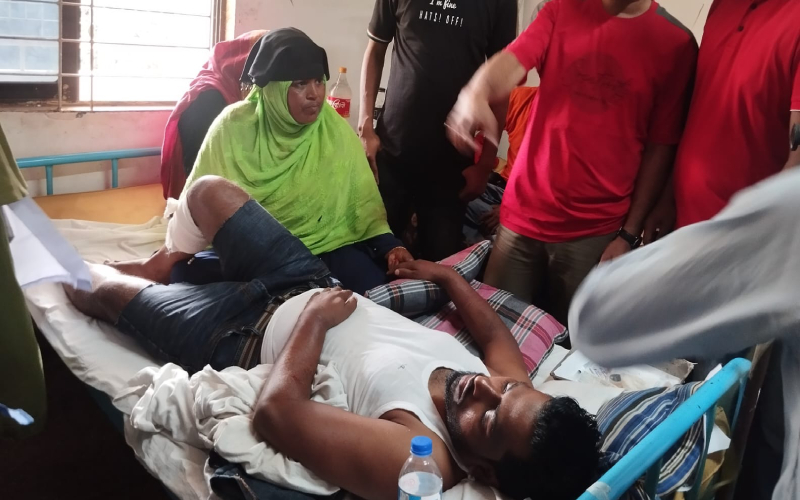 চাঁদা না দেওয়ায় যুবদল নেতার হাত-পা ভেঙে দেওয়ার অভিযোগ